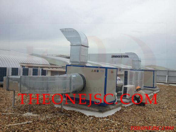 thiết bị bếp nhà máy Bridgestone hải phòng